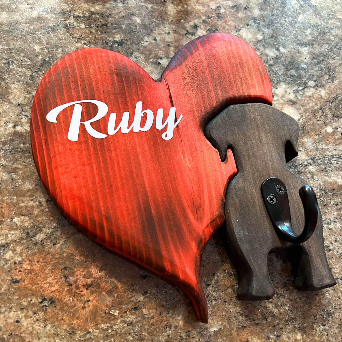 Puppy Heart with Tail Hook